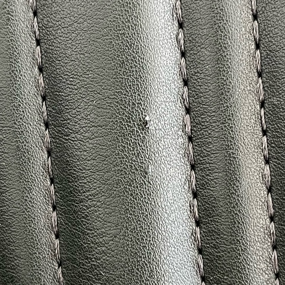 Zara green quilted small Chain crossbody purse - Picture 8 of 9